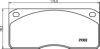 DON CVP001 Brake Pad Set, disc brake
